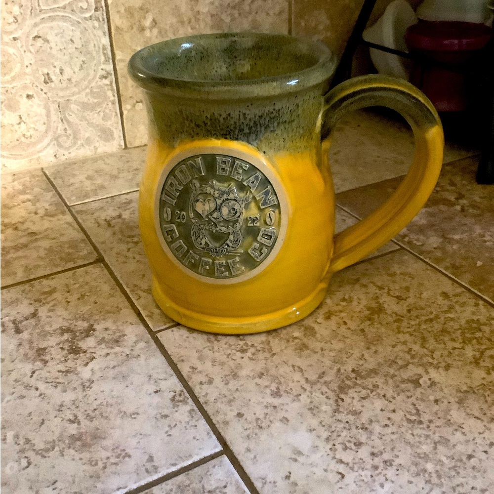 Deneen Pottery “Sunny Soul” from Iron Bean Coffee